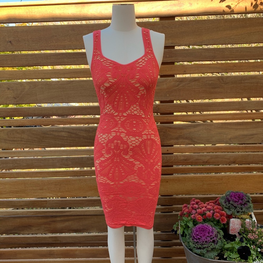 FREE PEOPLE CROCHET DRESS